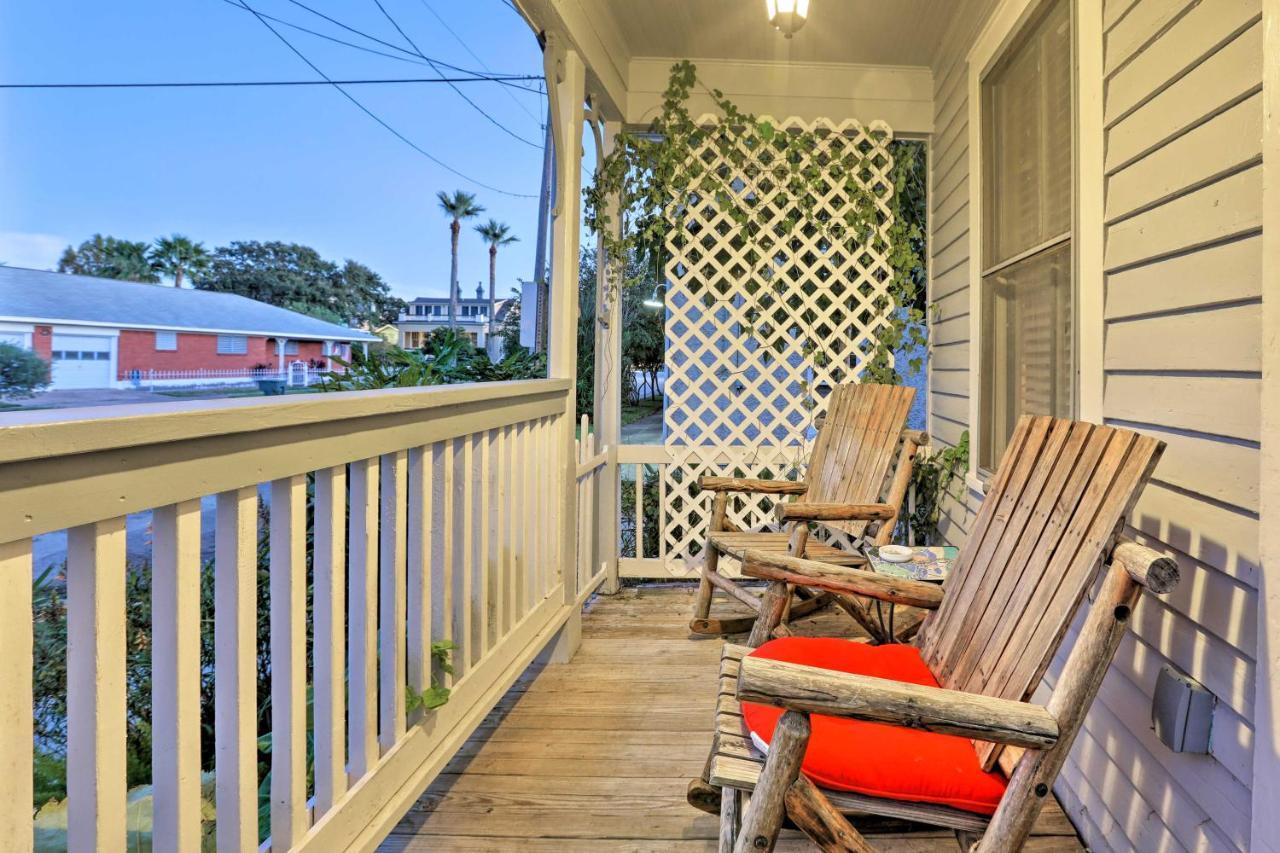 Historic Galveston Home Walkable Neighborhood! Eksteriør billede